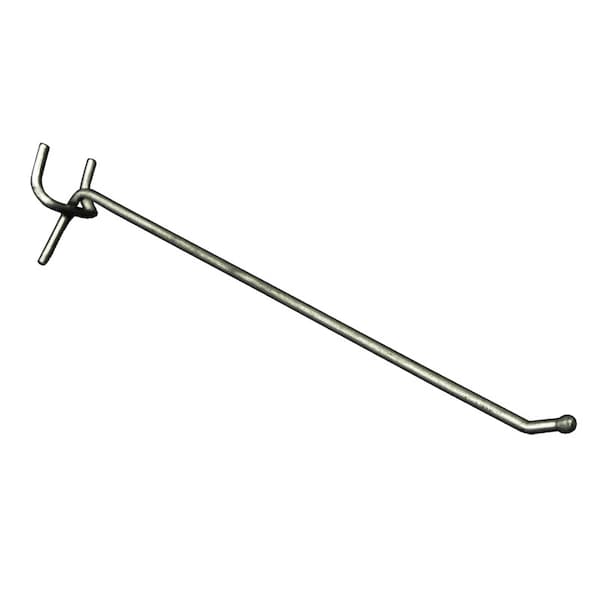 8" Metal Wire Hook: 0.148" Dia., PK50